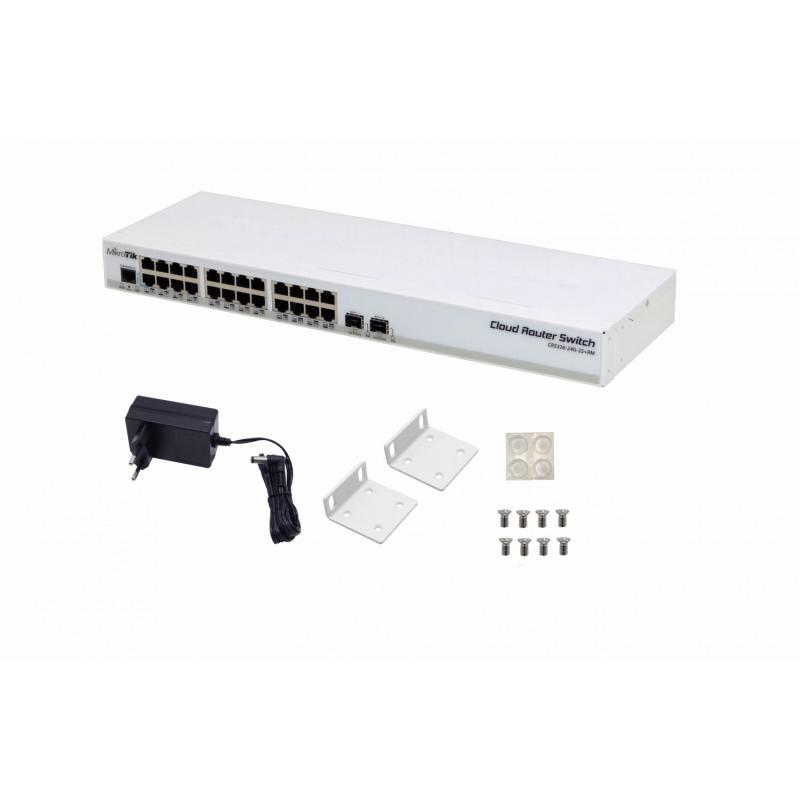 MikroTik CRS326 Cloud Router Switch for ISP network edge
