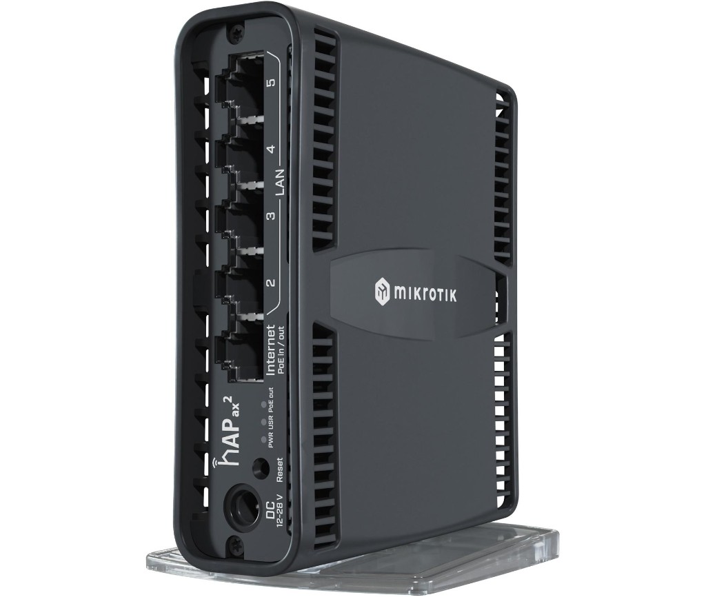 MikroTik hAP ax² Wi-Fi router supported by Paygrid ISP billing